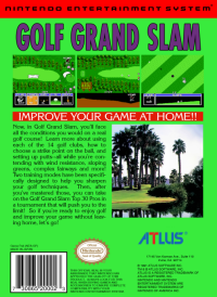 Golf Grand Slam Famicom  box art